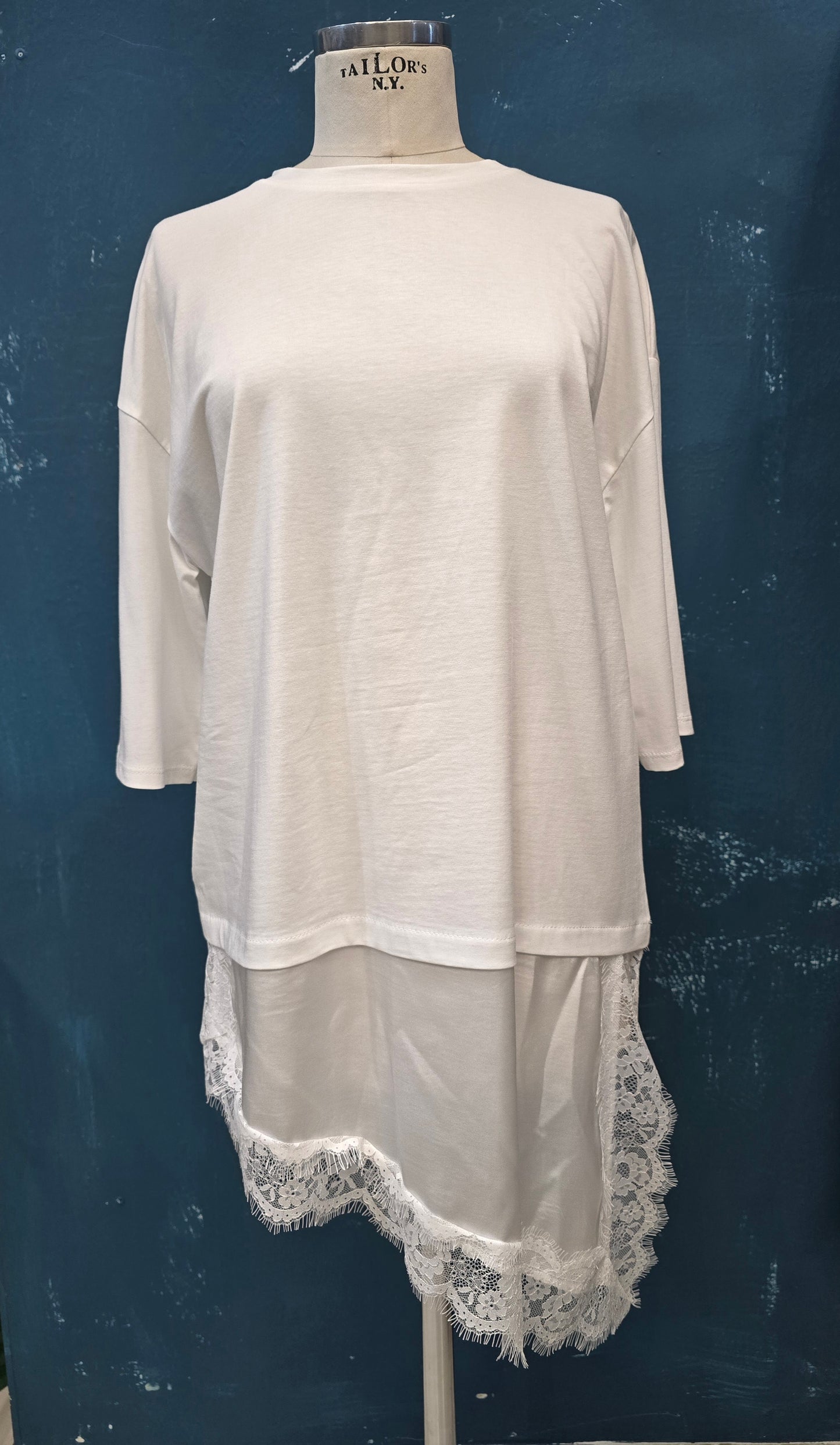 Maglia Donna Lunga Pizzo