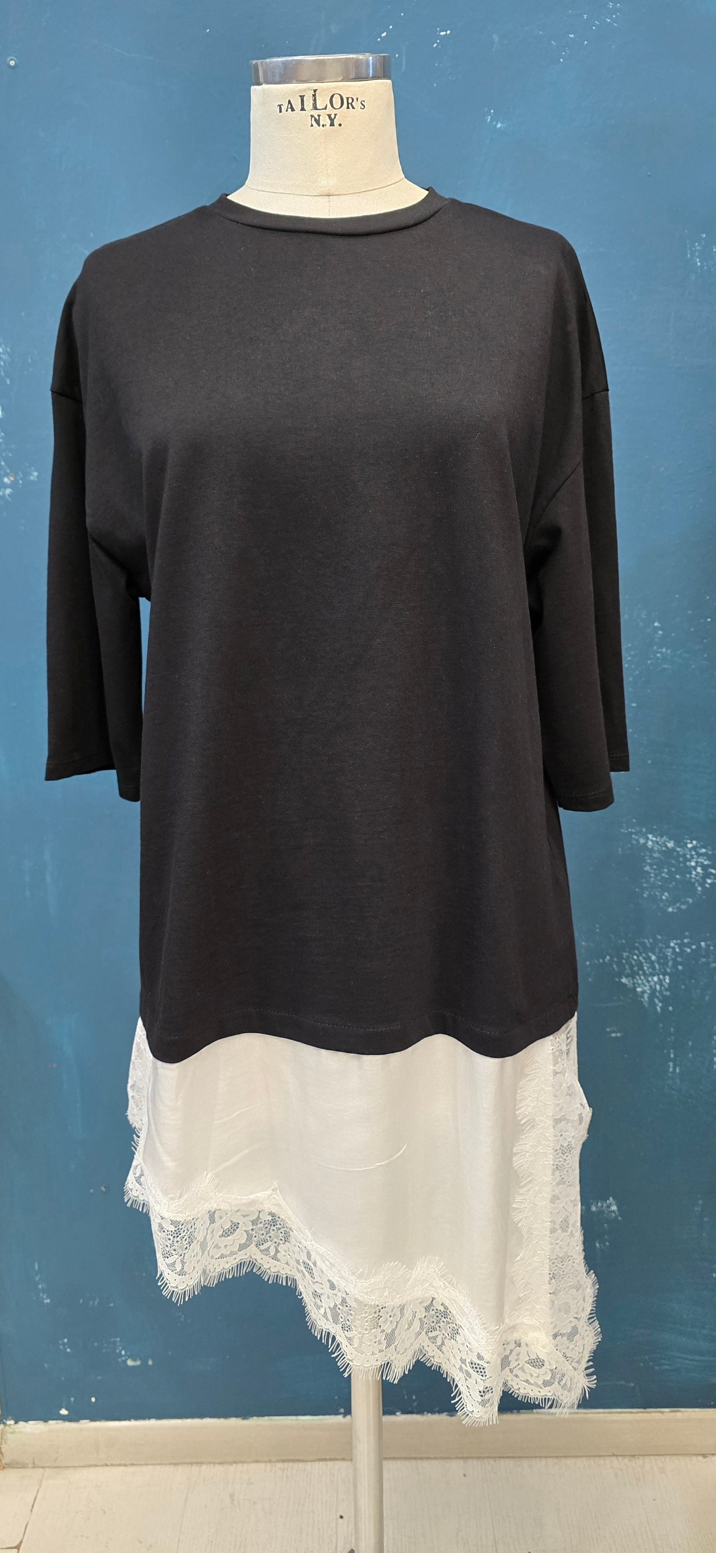 Maglia Donna Lunga Pizzo