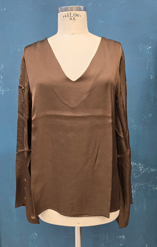 Blusa Donna Raso Scollo V