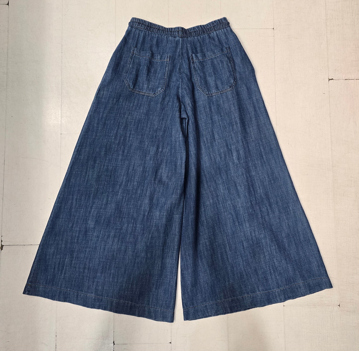 Pantalone Donna Denim Largo