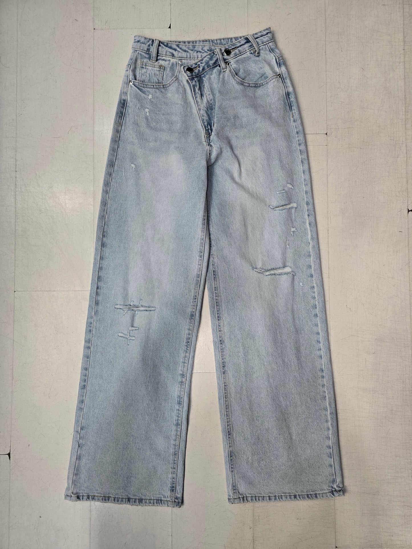 Jeans Donna Asimmetrico