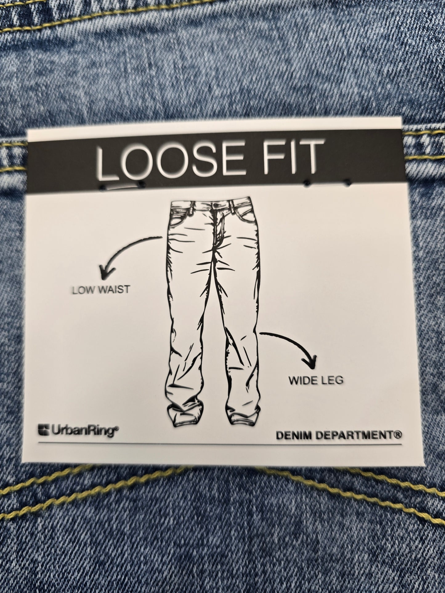Jeans Uomo Loose Fit