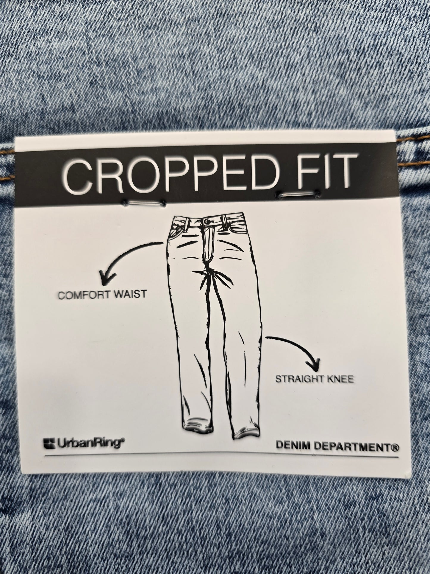 Jeans Uomo Cropped Fit