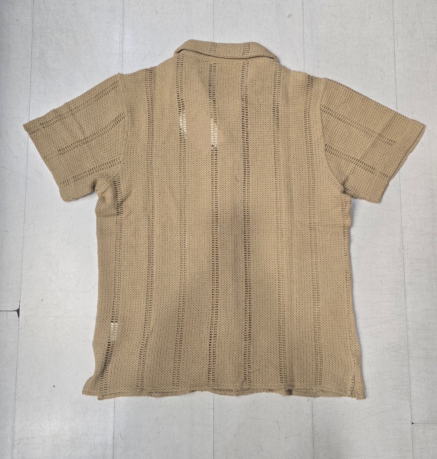Giacca Camicia Uomo Crochet