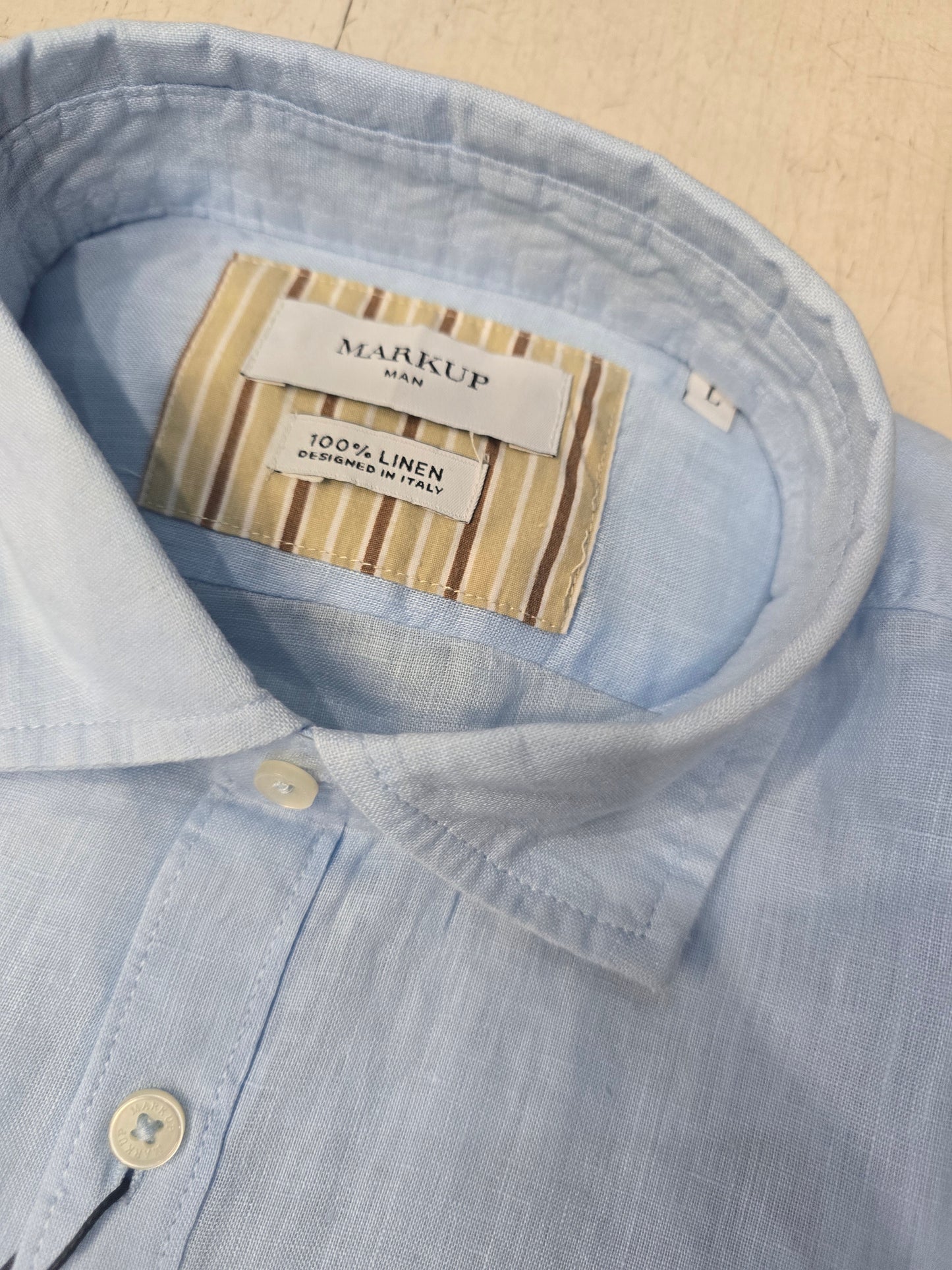 Camicia Uomo Lino