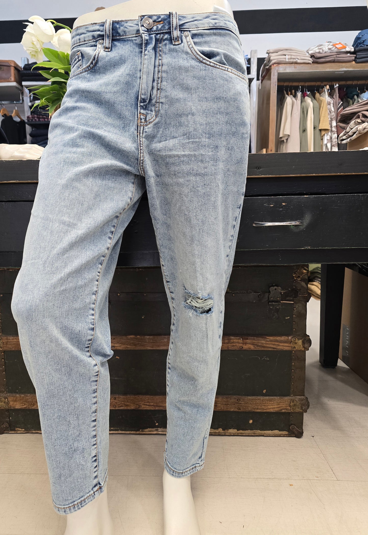 Jeans Uomo Cropped Fit