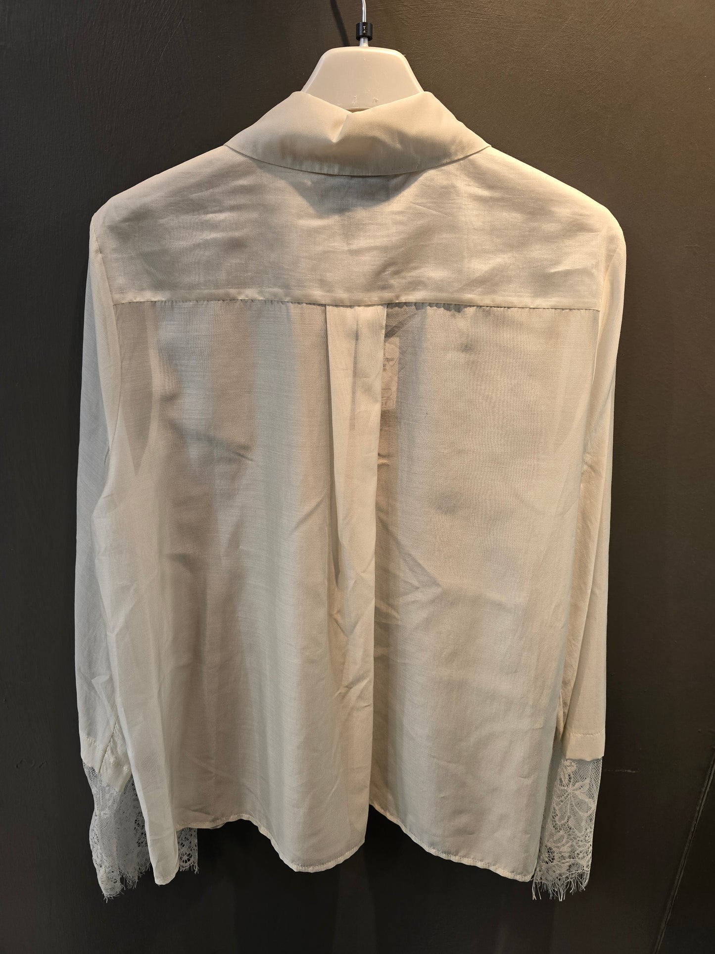 Camicia Donna Curvy Pizzo