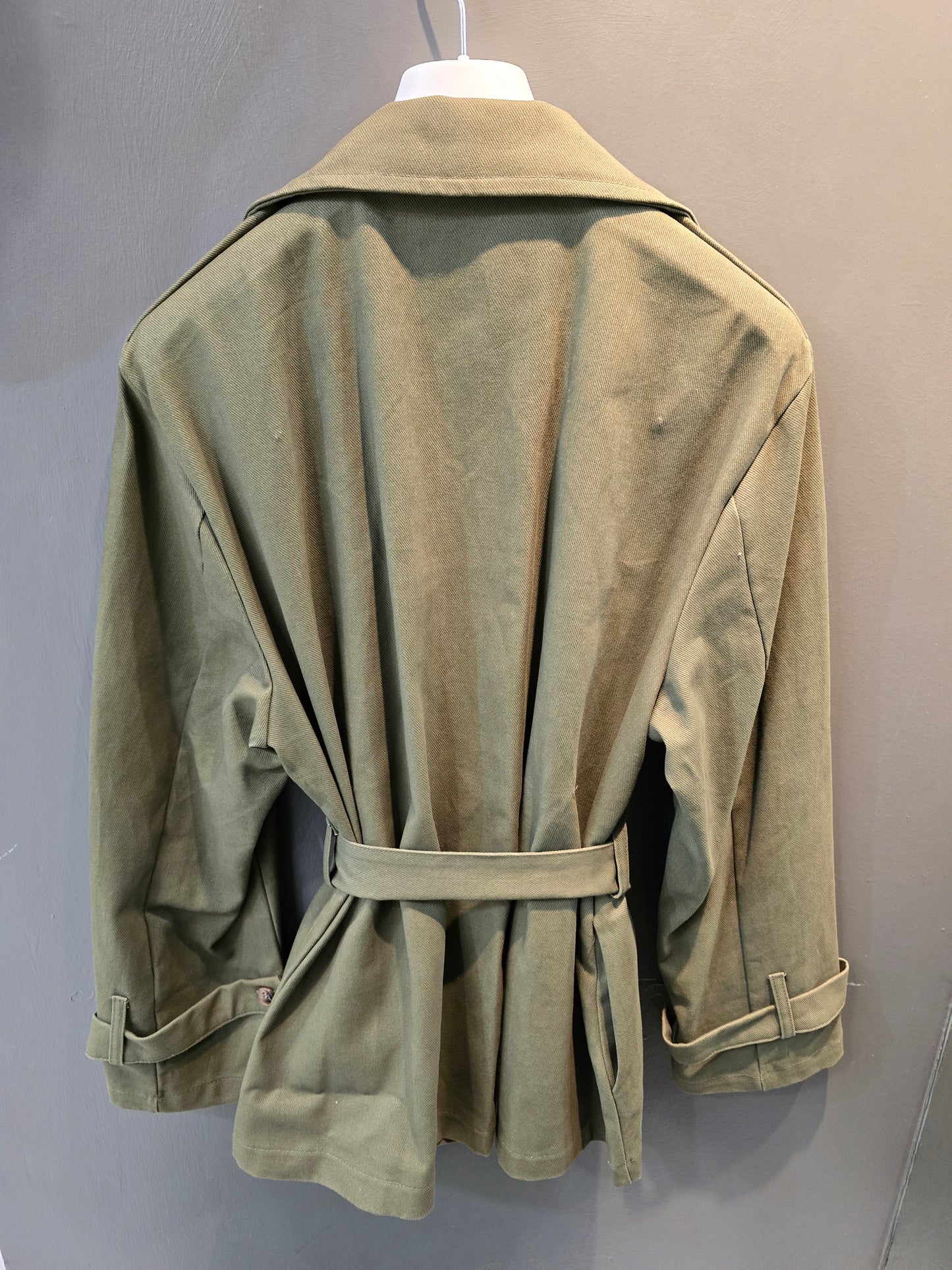 Trench Donna Corto Curvy
