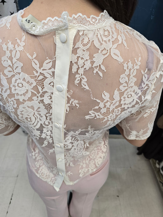Blusa Donna Pizzo
