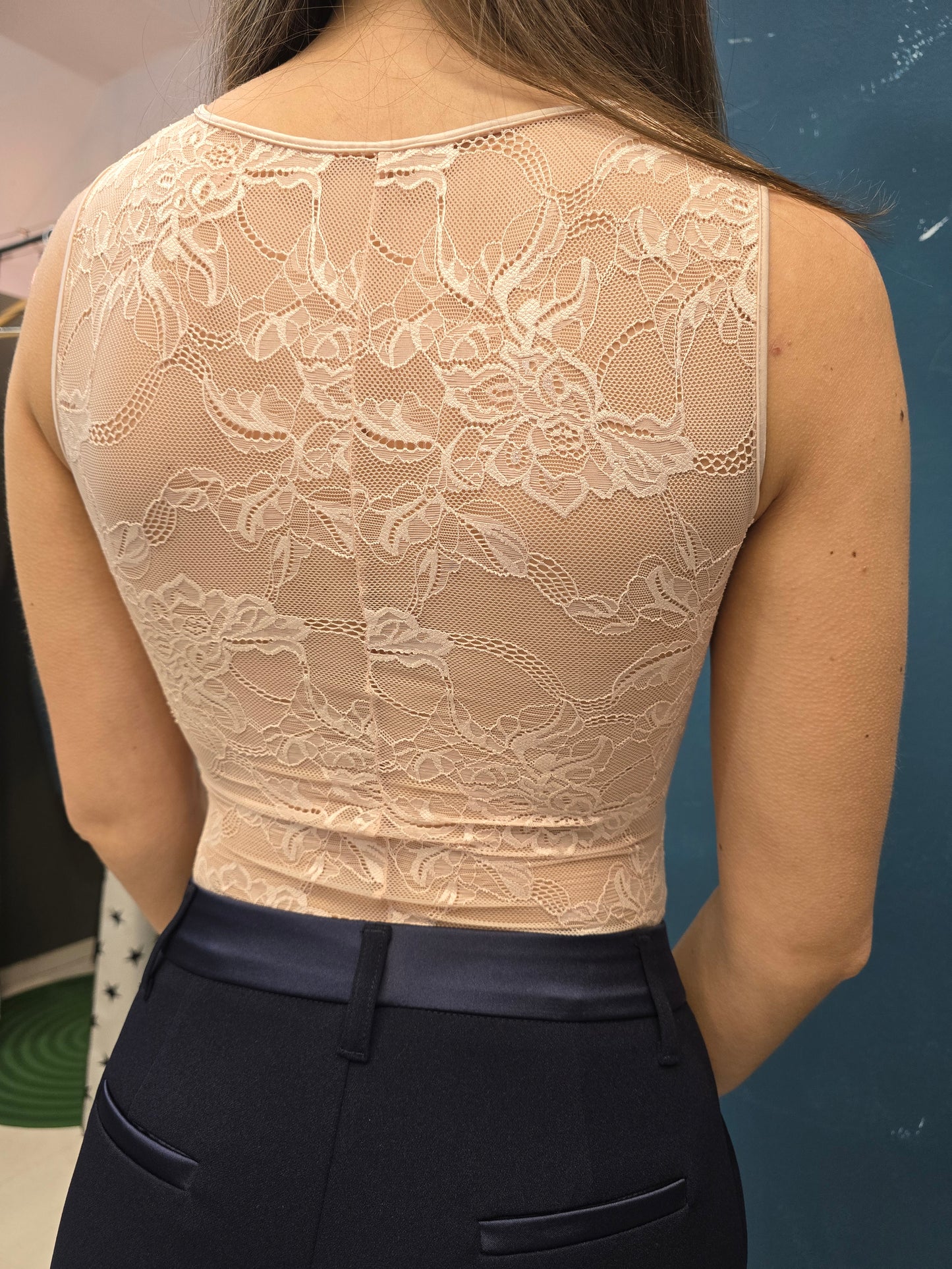 Body Donna Sottogiacca Pizzo