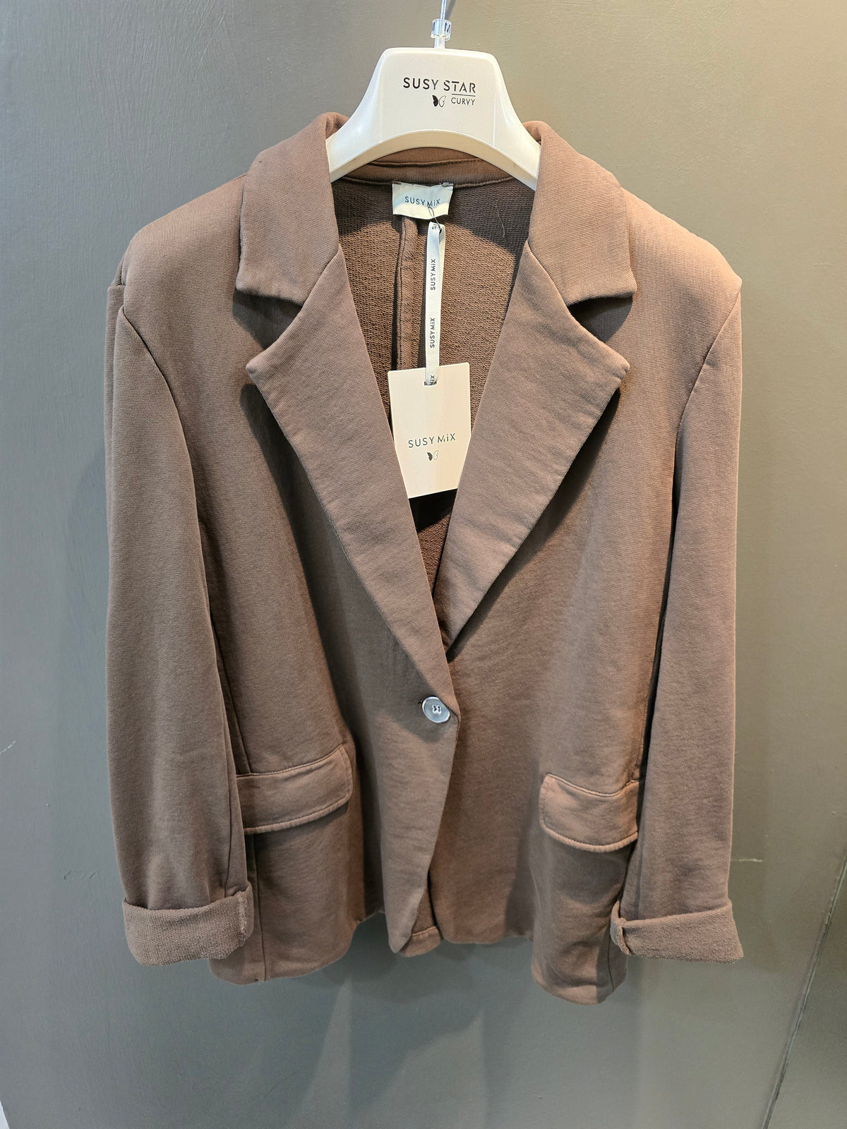 Blazer Donna Felpa