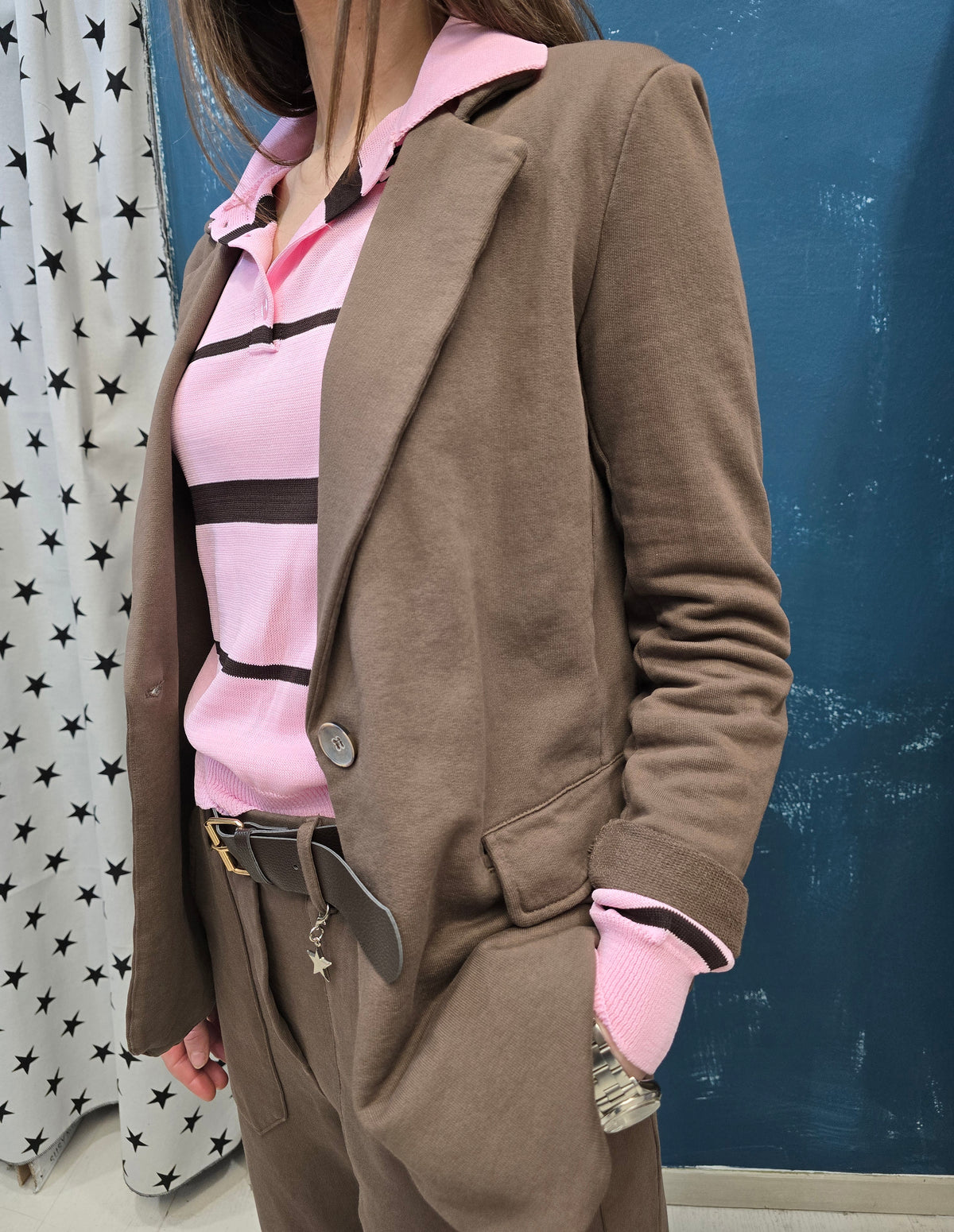 Pantalone Donna Felpa Ovetto