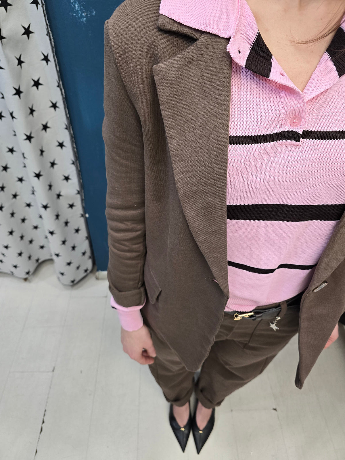 Blazer Donna Felpa