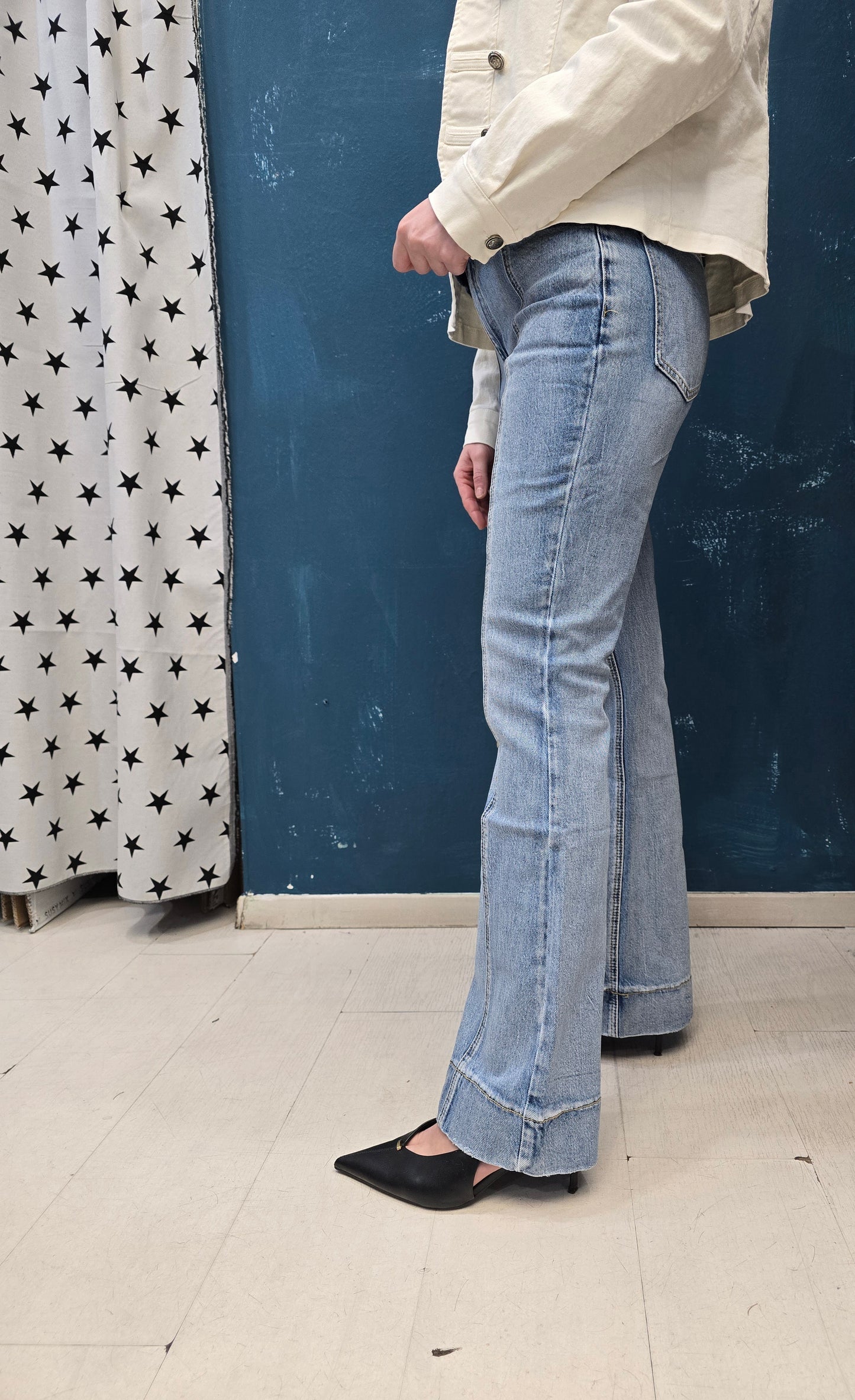 Jeans Donna Zampa