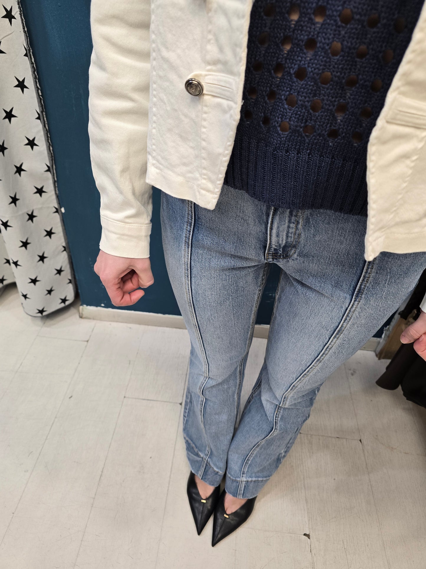 Jeans Donna Zampa