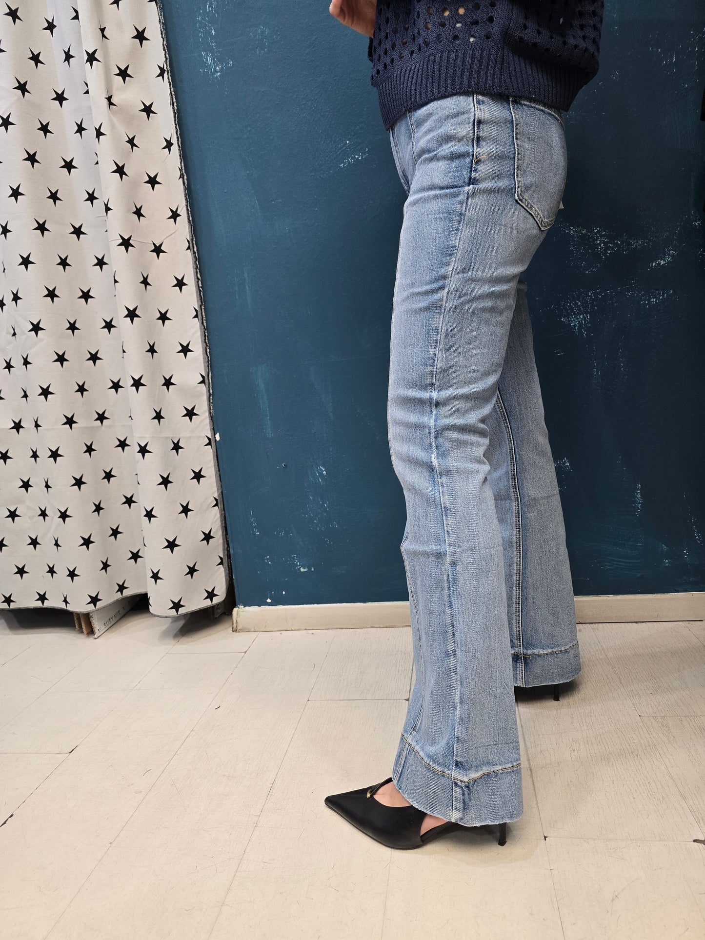 Jeans Donna Zampa