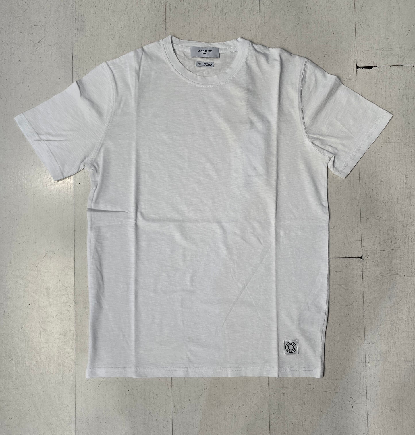 T-Shirt Uomo Cotone Fiammato