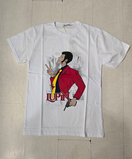 T-Shirt Uomo Paricollo Stampa
