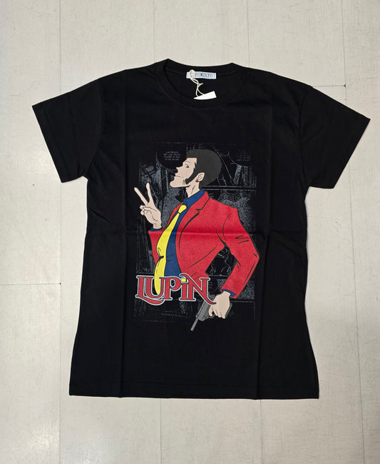 T-Shirt Uomo Paricollo Stampa