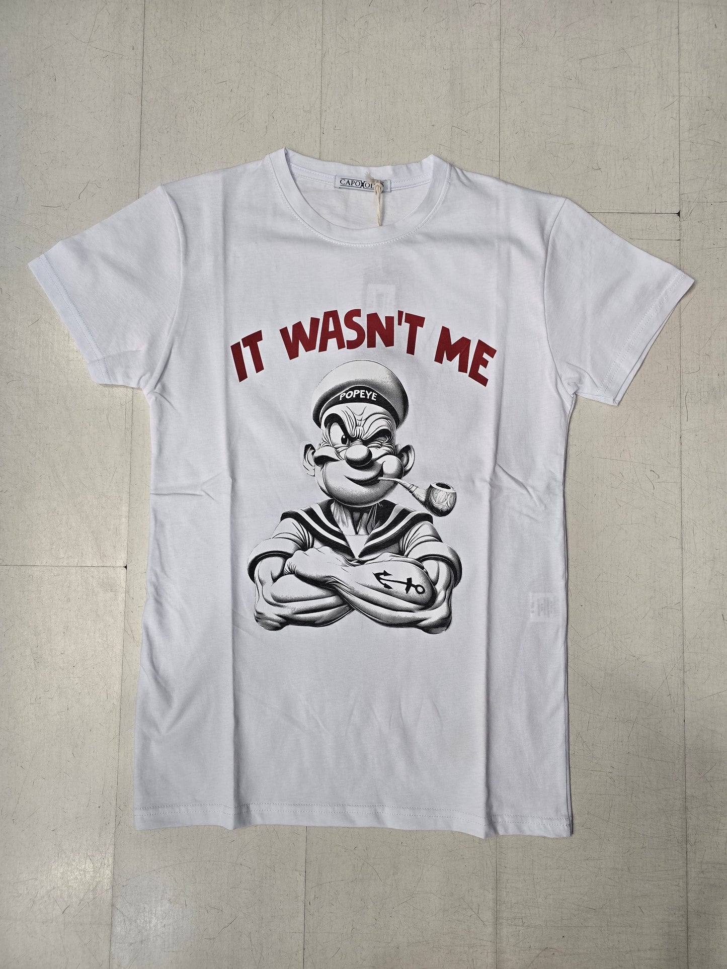 T-Shirt Uomo Paricollo Stampa