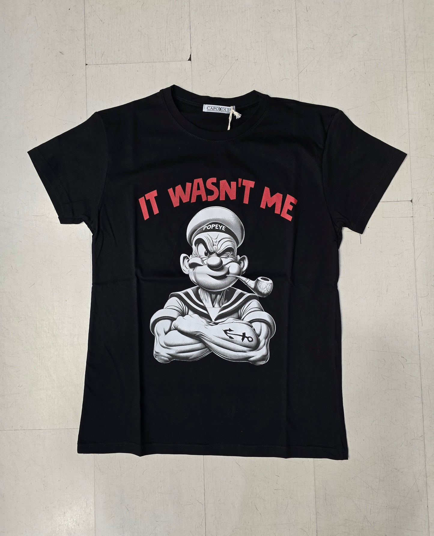 T-Shirt Uomo Paricollo Stampa