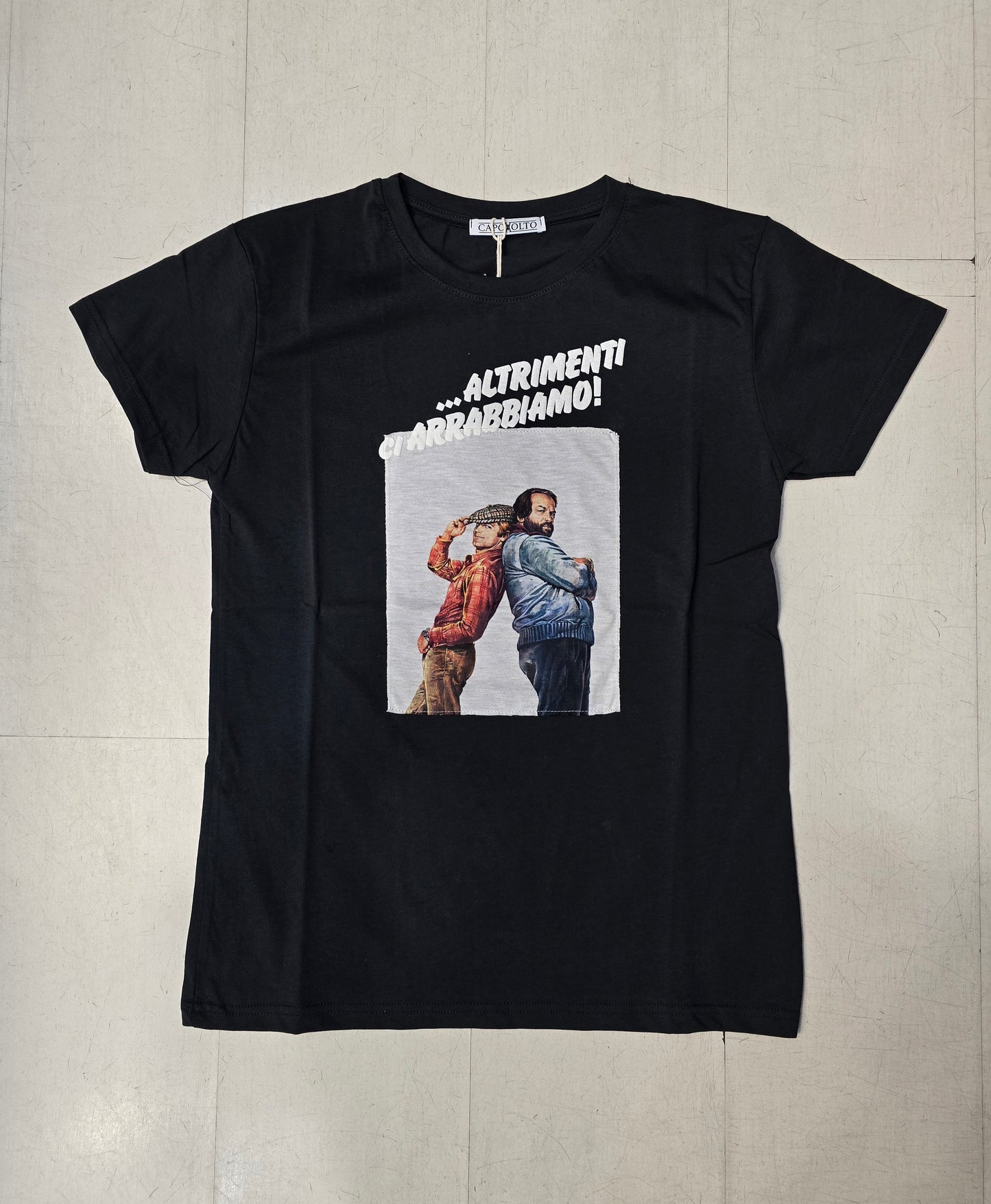 T-Shirt Uomo Paricollo Stampa