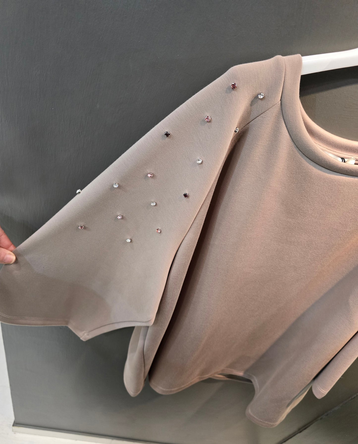Felpa Donna Curvy Strass