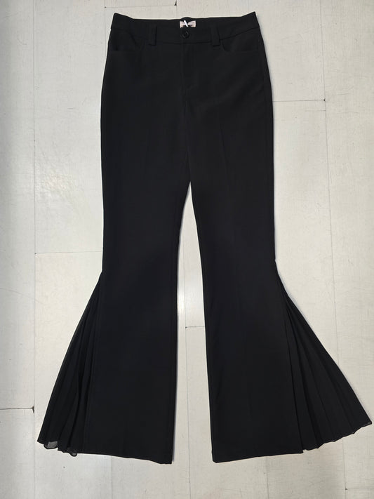 Pantalone Donna Zampa Plissè