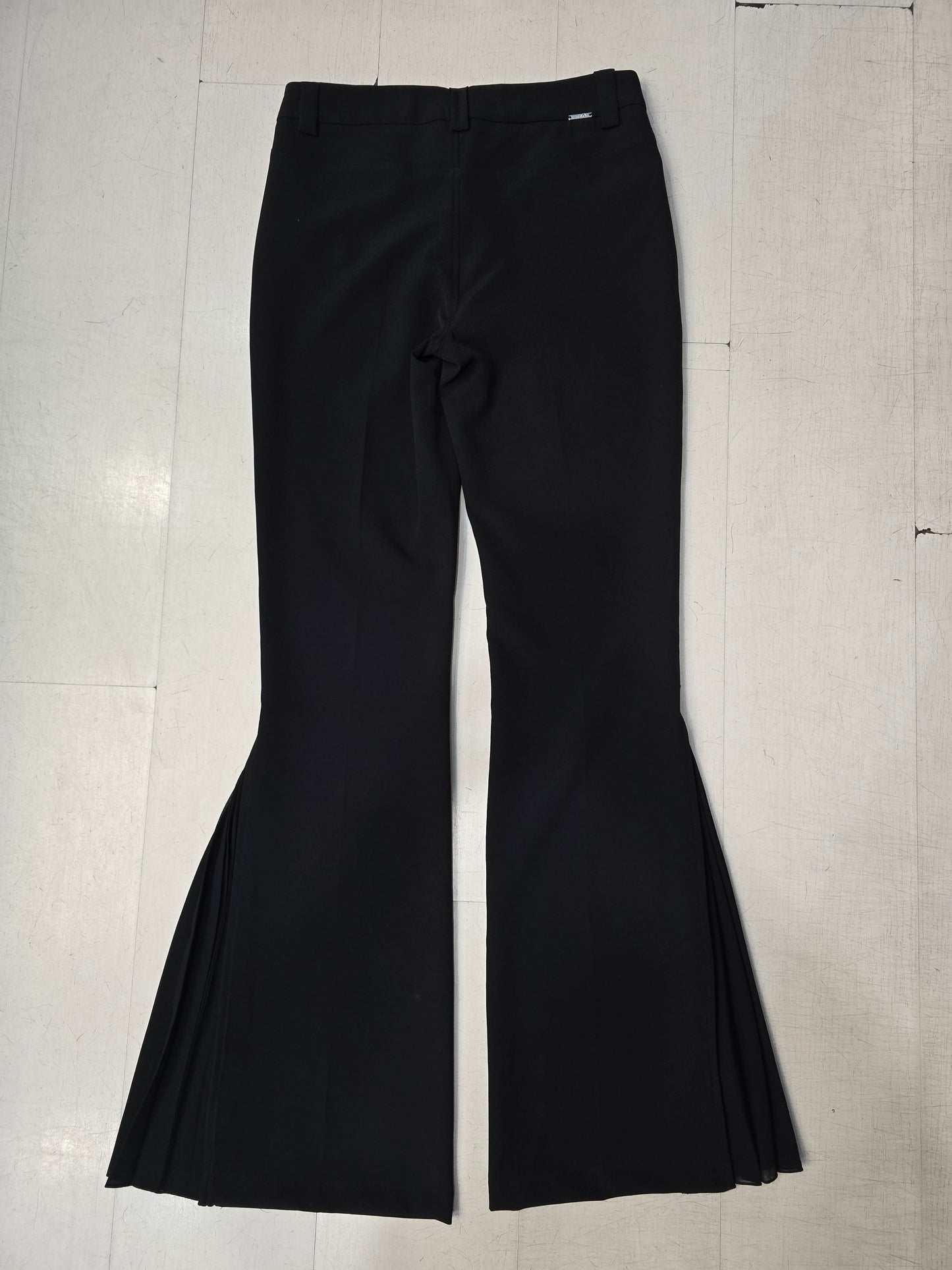 Pantalone Donna Zampa Plissè