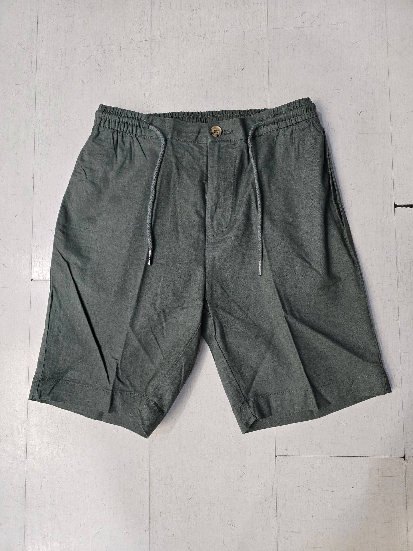 Bermuda Uomo Misto Lino