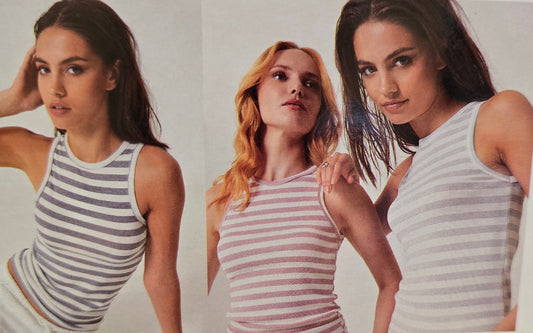 Canotta Donna Riga Lurex