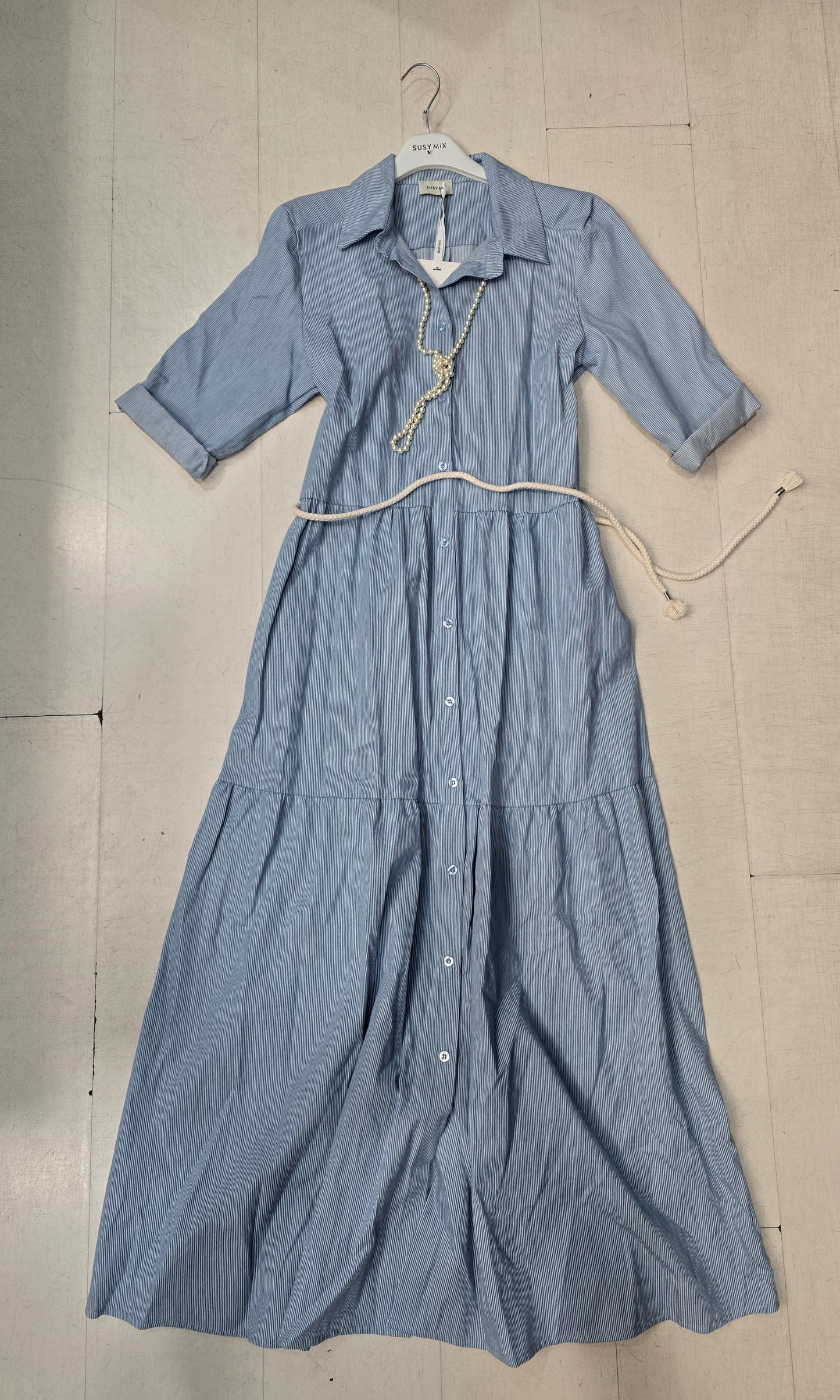 Abito Donna Chemisier Denim