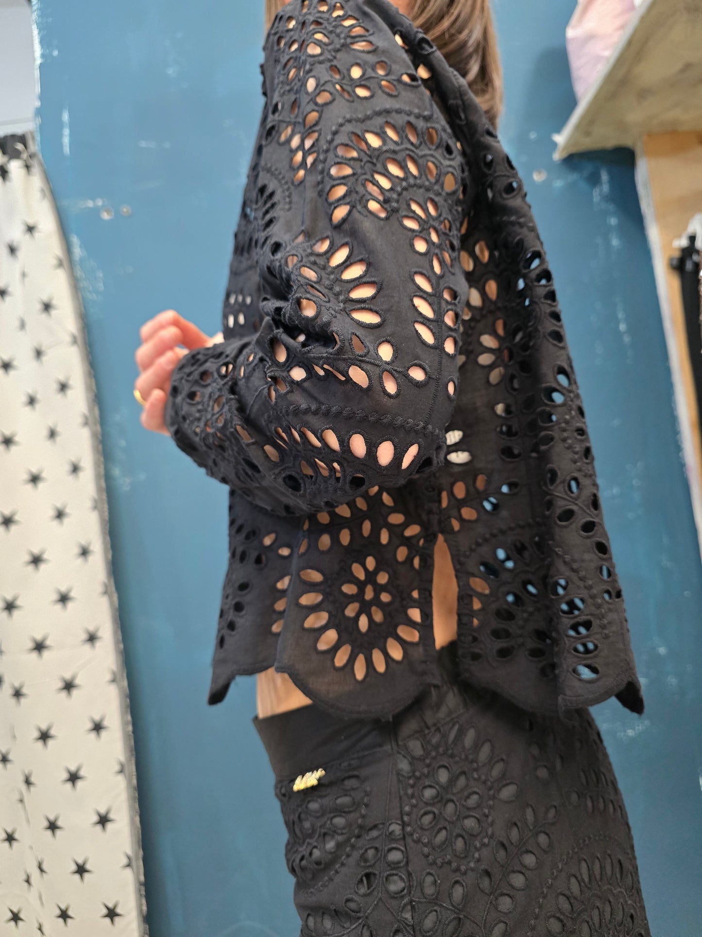 Giacca Donna Pizzo Macramè