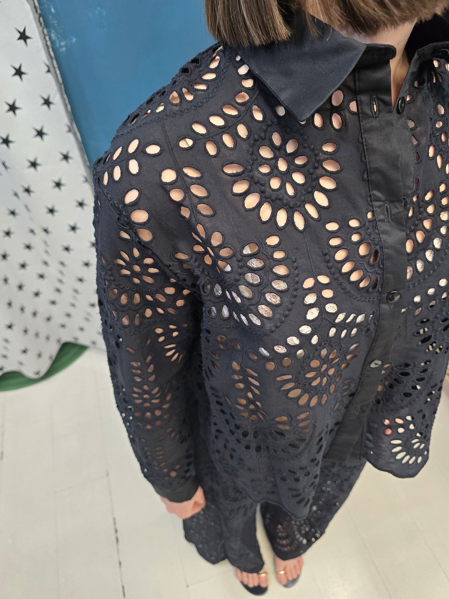 Giacca Donna Pizzo Macramè