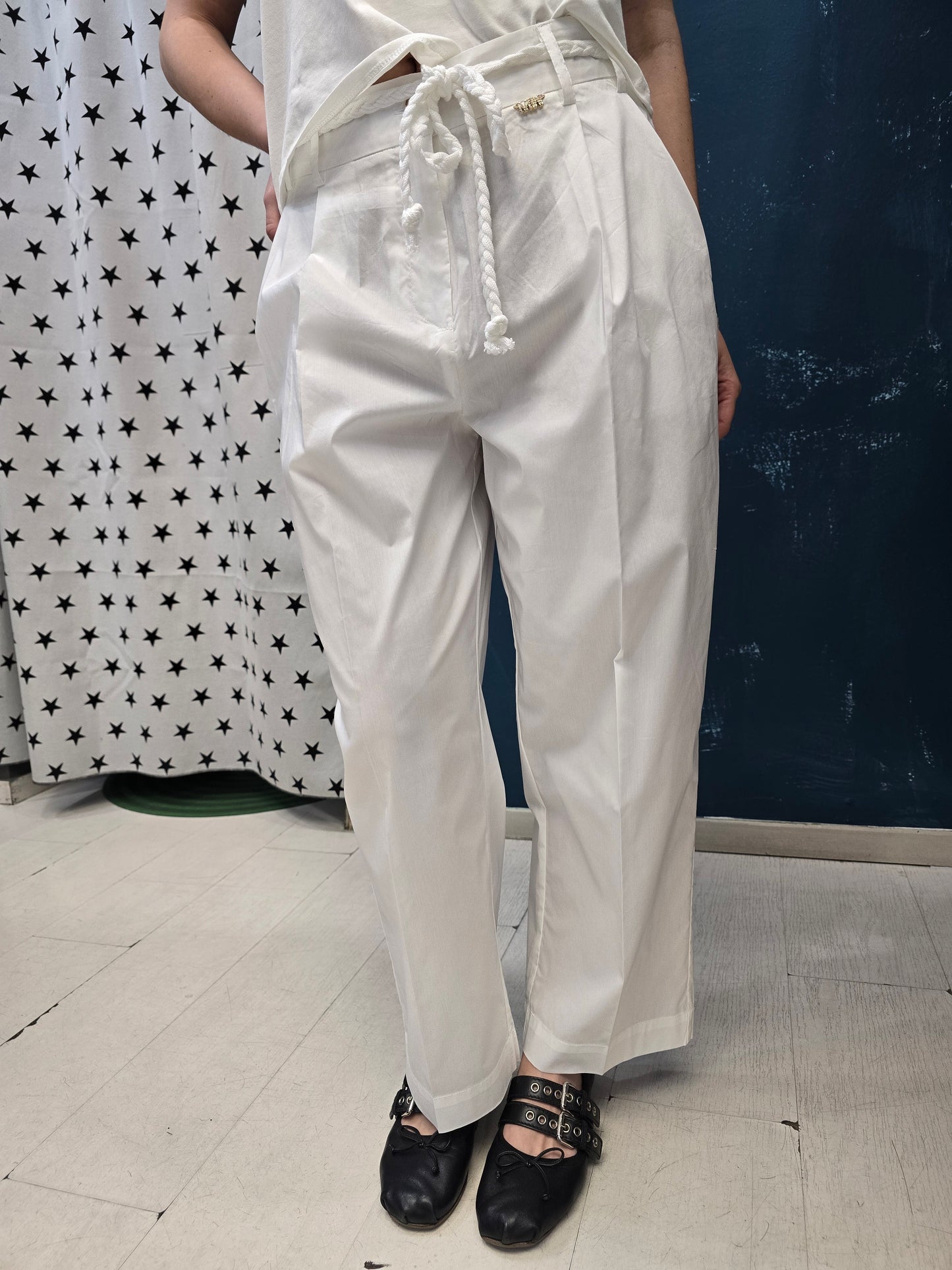 Pantalone Donna Popeline