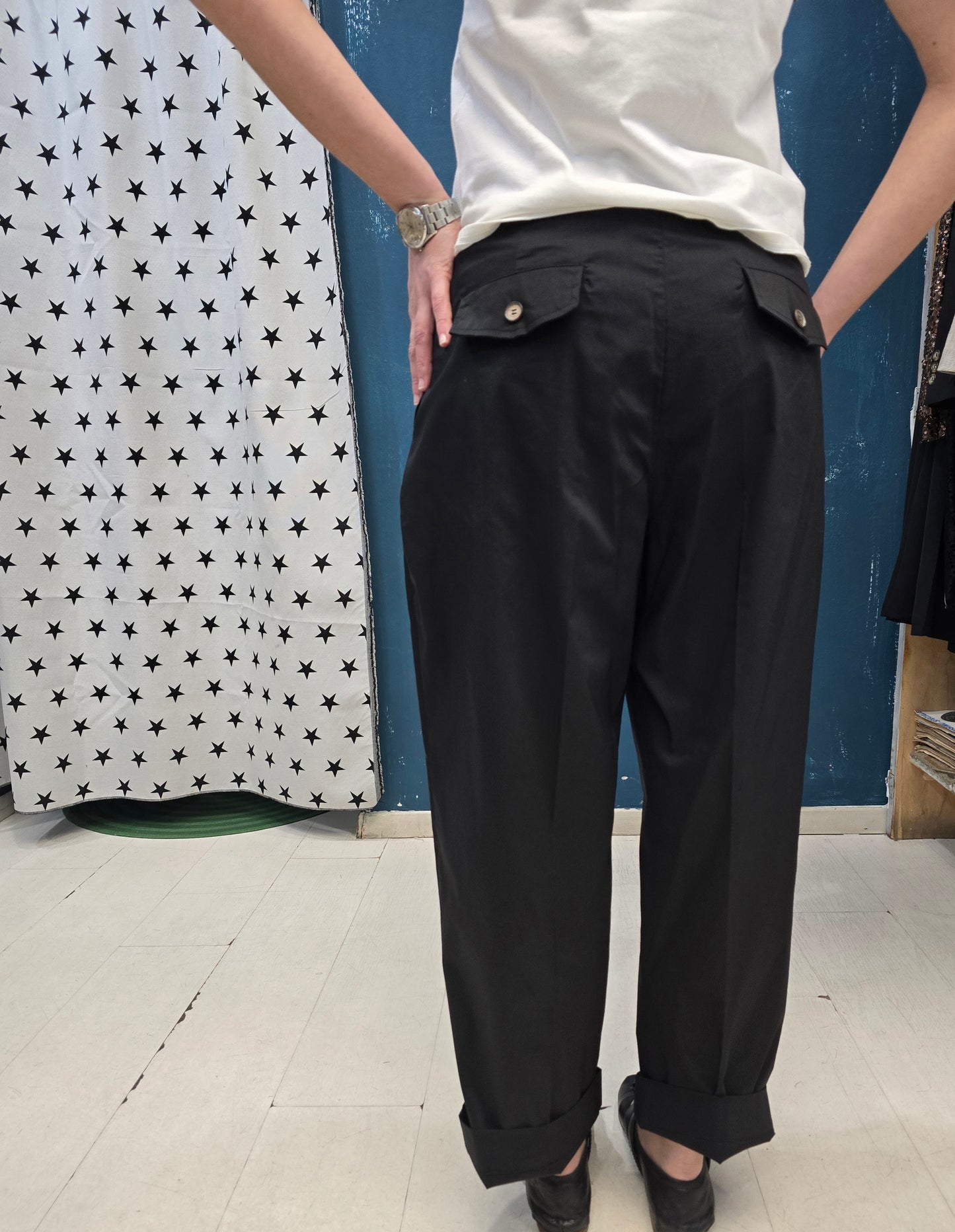 Pantalone Donna Popeline