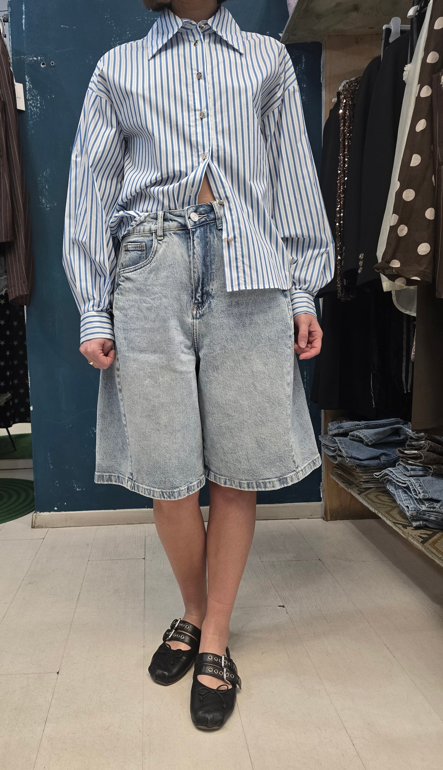 Camicia Donna Rigata