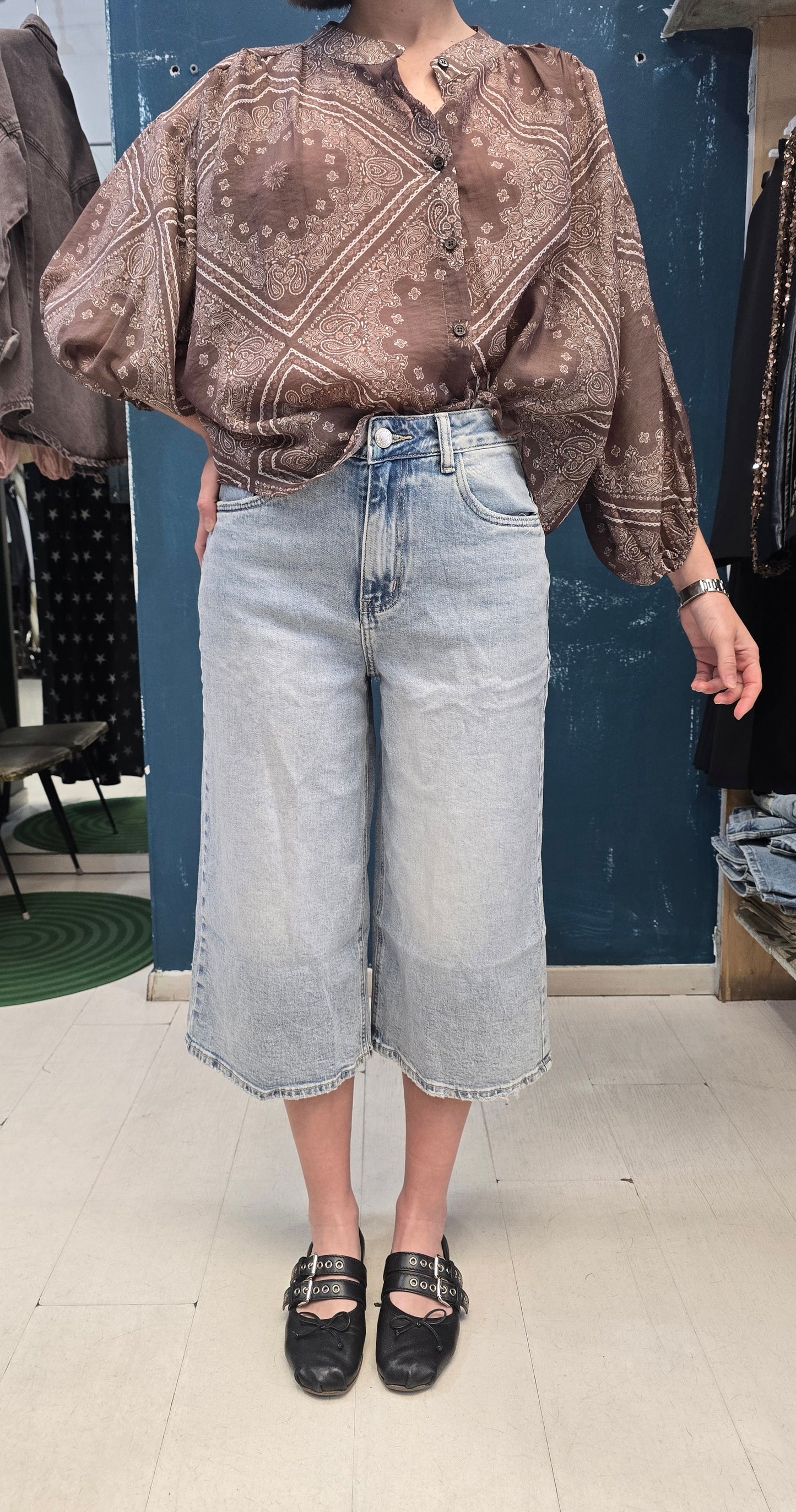 Bermuda Donna Denim