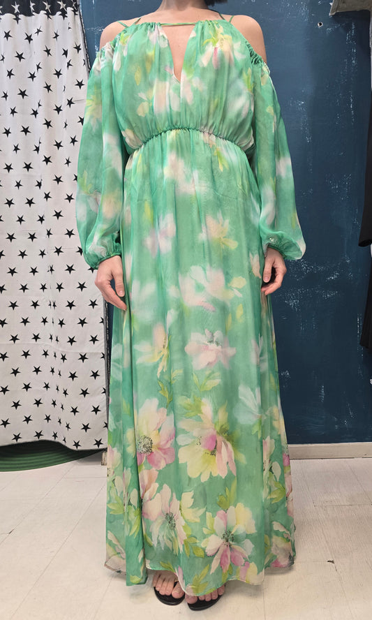 Abito Donna Lungo Fantasia
