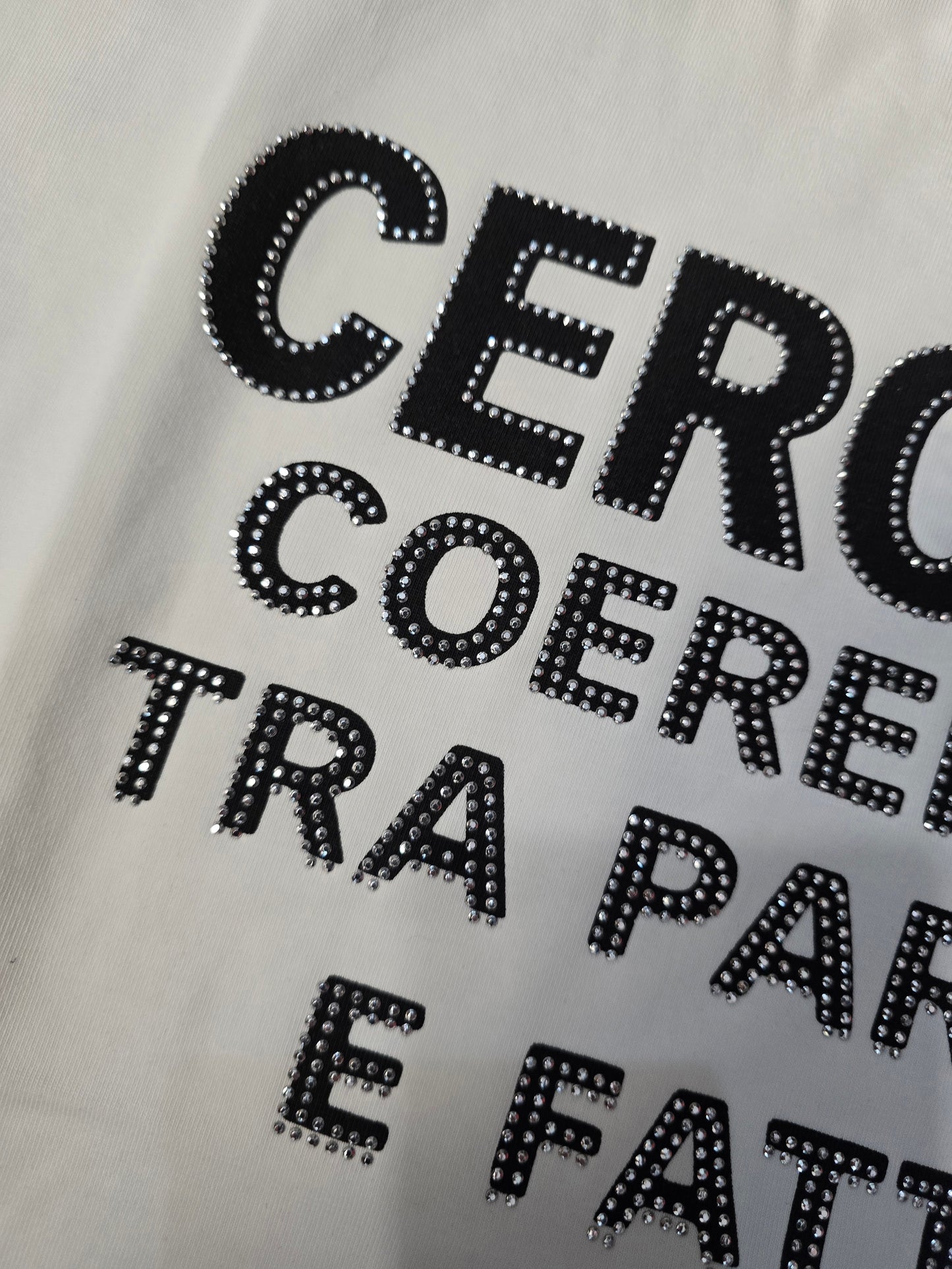 T-Shirt Donna Curvy Scritte