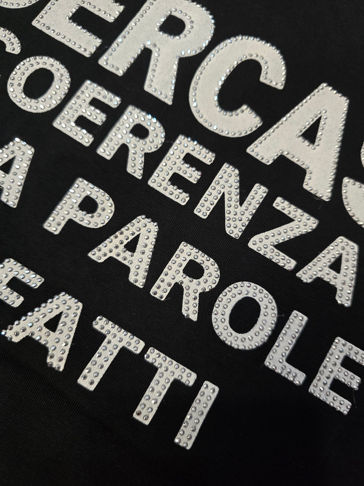T-Shirt Donna Curvy Scritte
