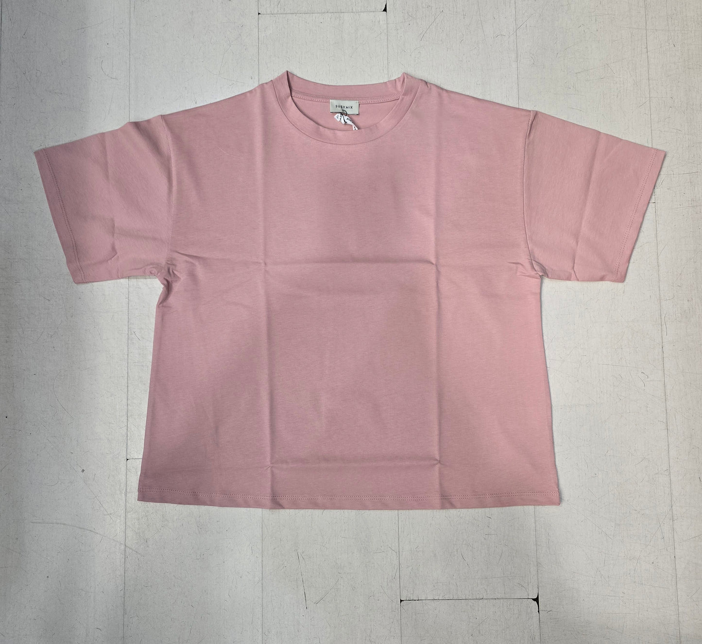 T-Shirt Paricollo Over Basic