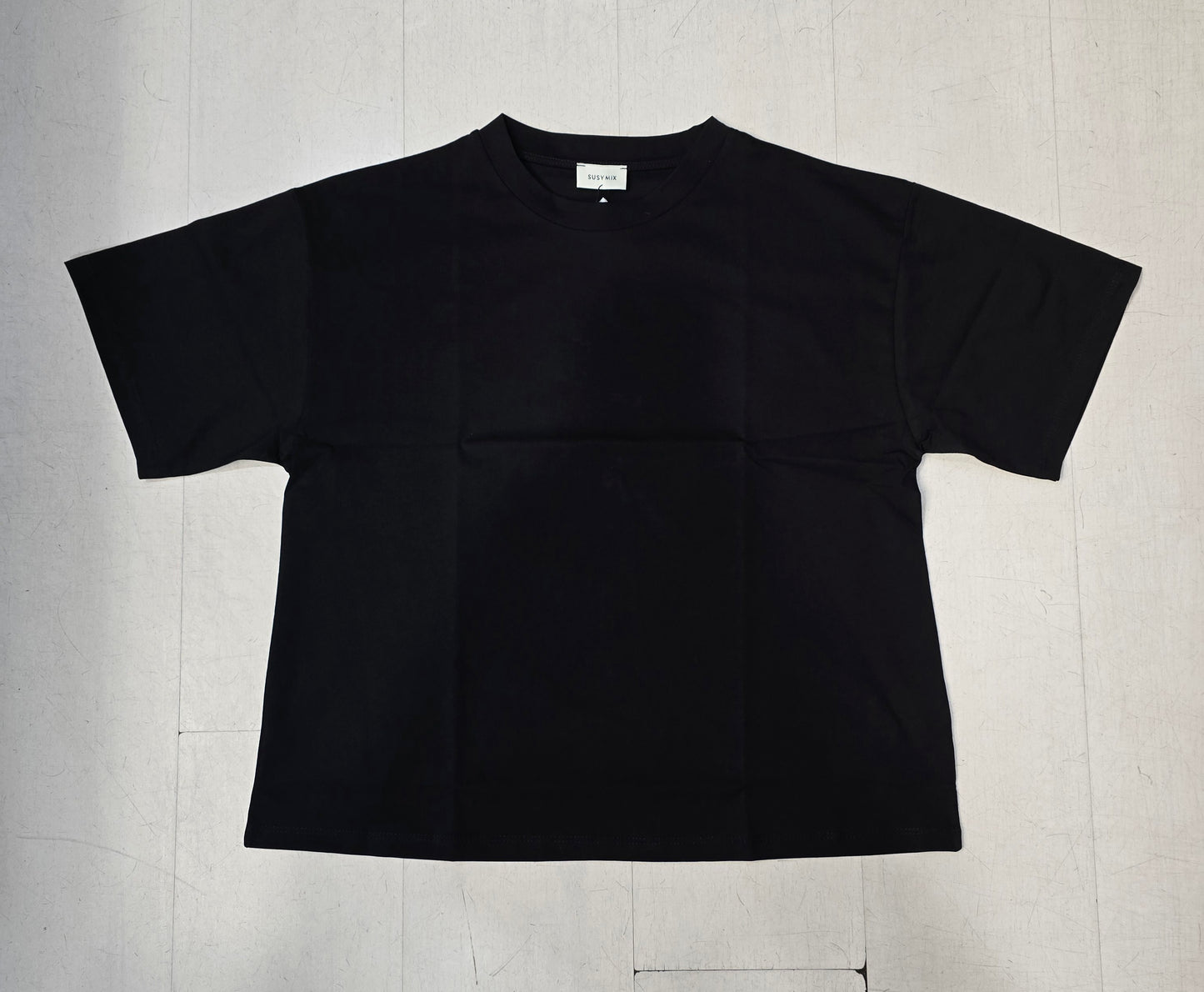 T-Shirt Paricollo Over Basic