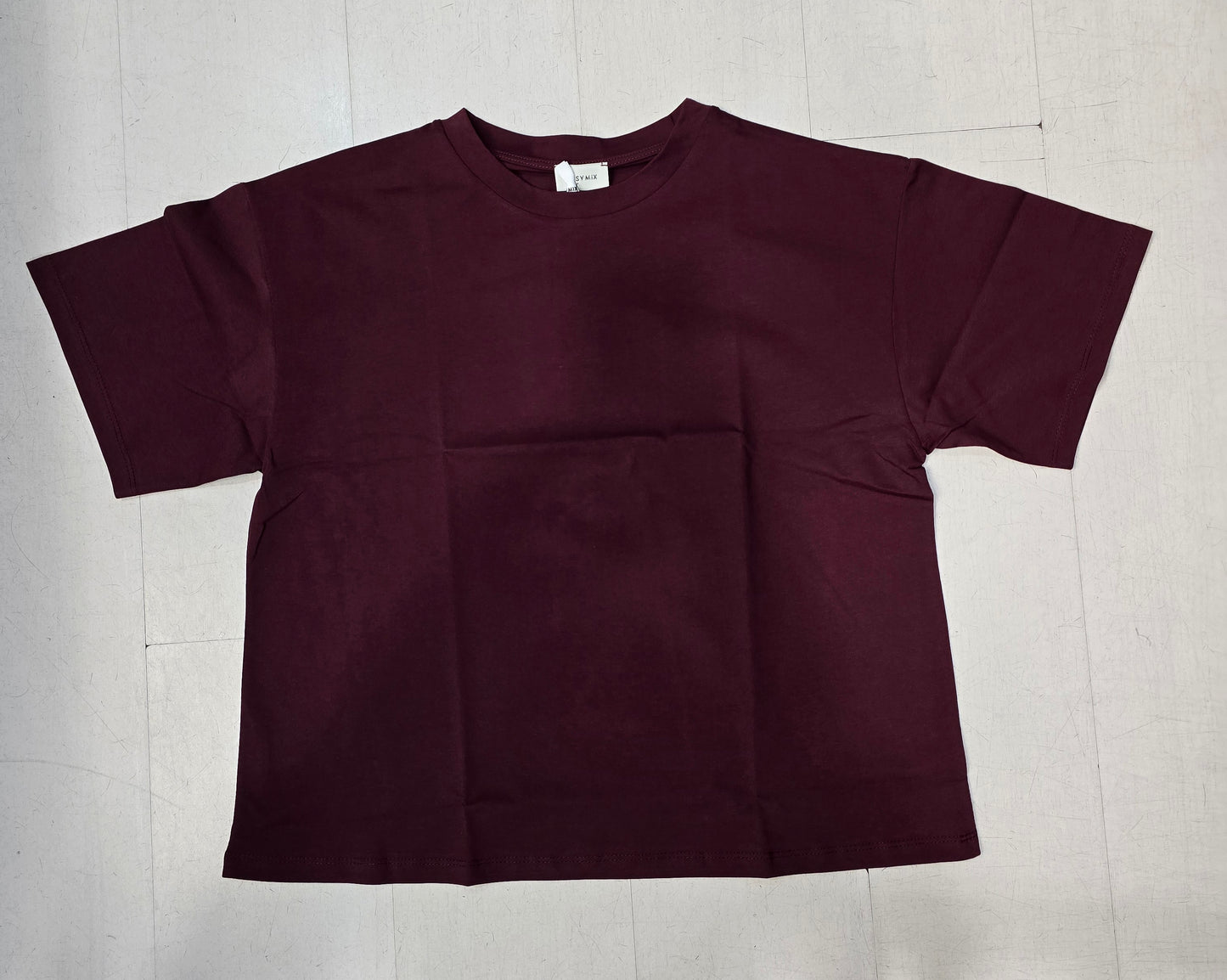 T-Shirt Paricollo Over Basic