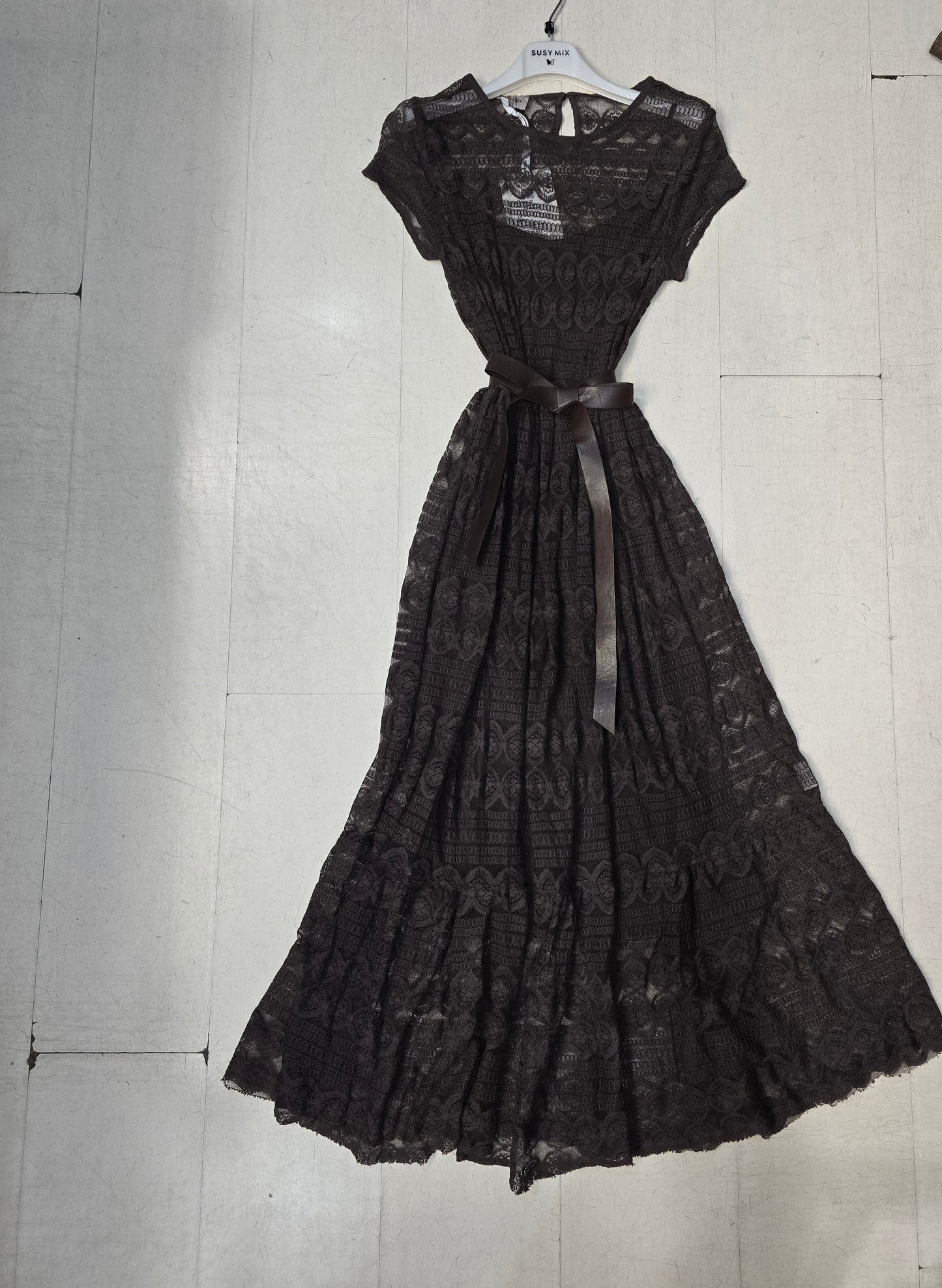 Abito Donna Lungo Pizzo