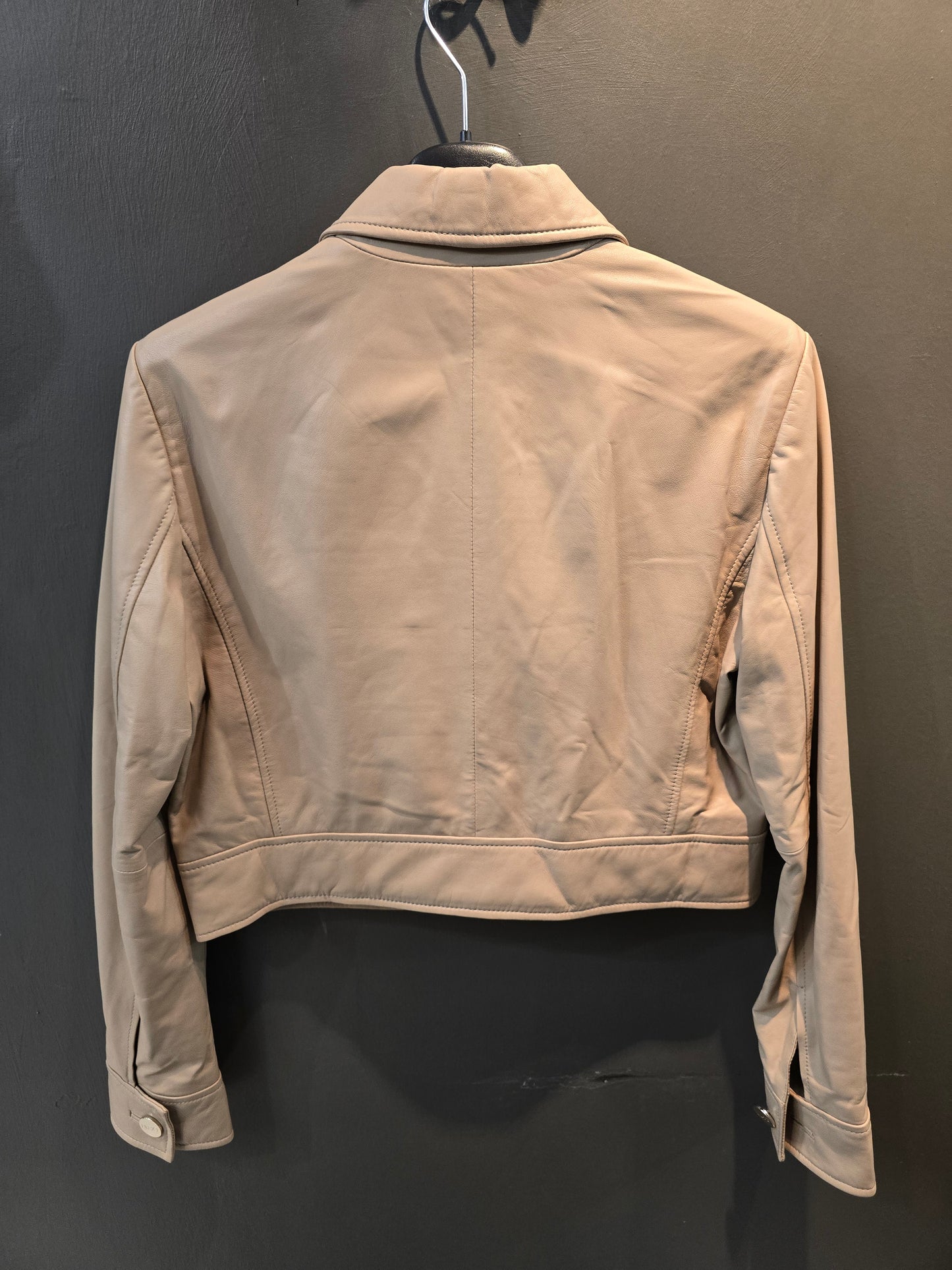 Giacca Crop Pelle