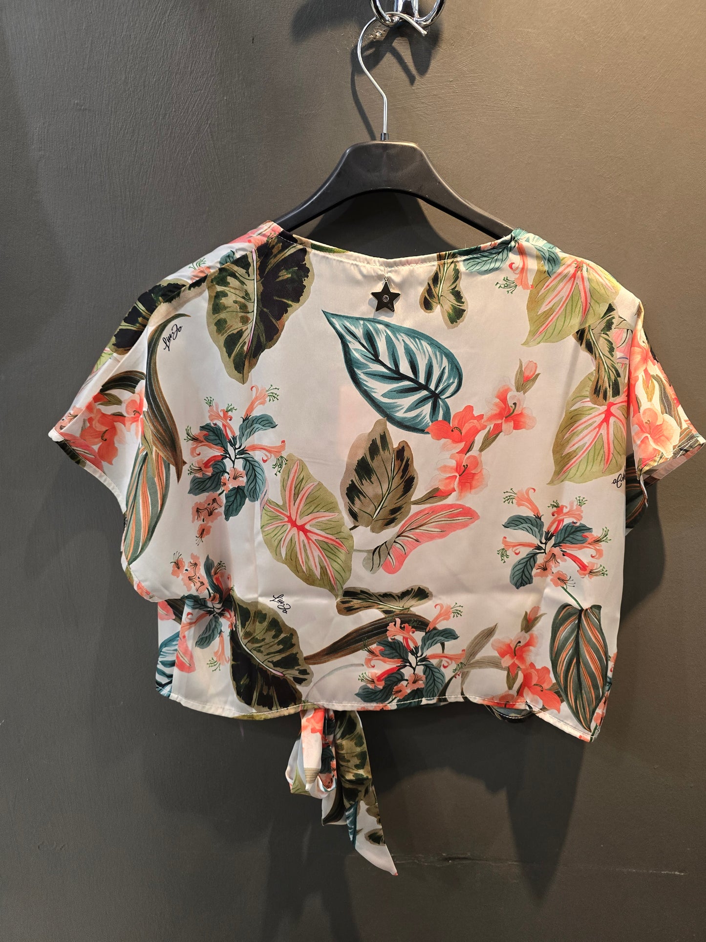 Camicia Crop Allacciata
