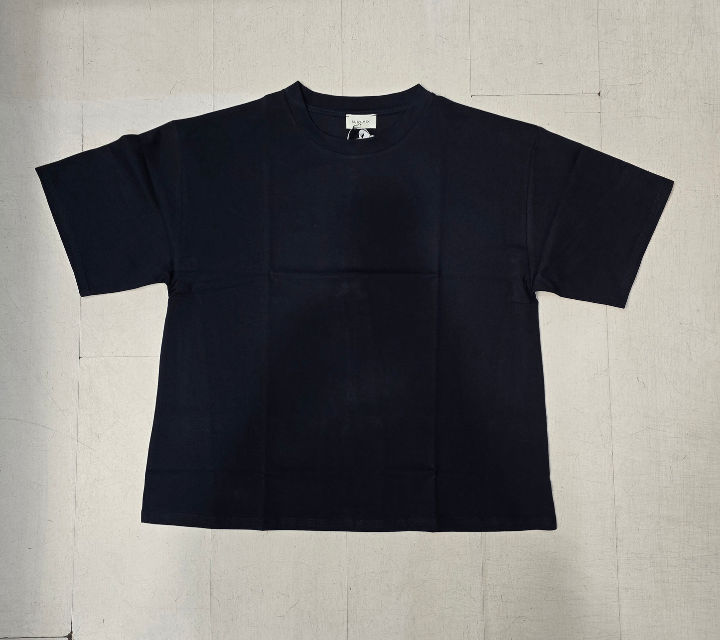 T-Shirt Paricollo Over Basic