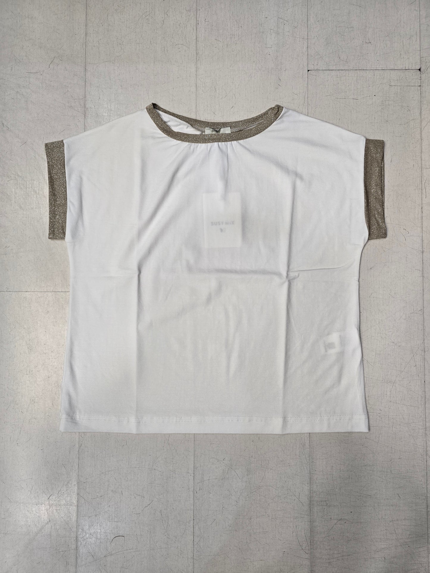 T-Shirt Donna Bordi Lurex