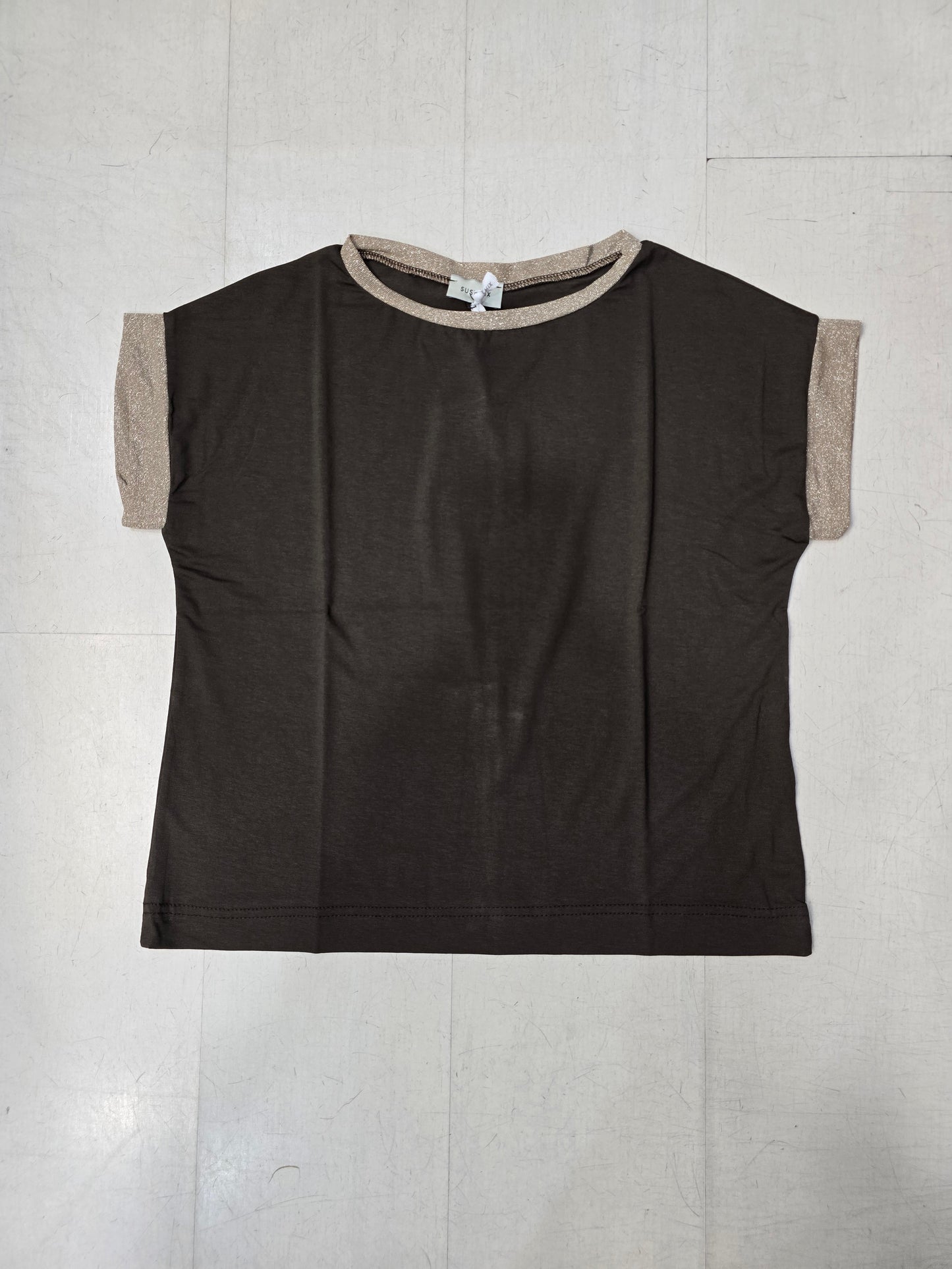 T-Shirt Donna Bordi Lurex